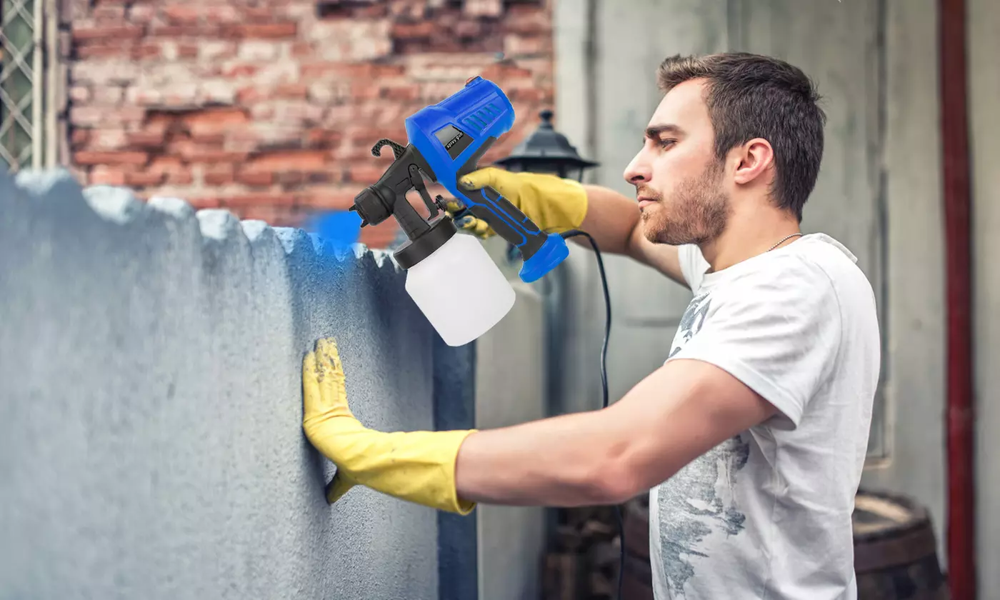 PaintMax 700W 800ml Electric Paint Sprayer Handheld HVLP Spray Paint Gun