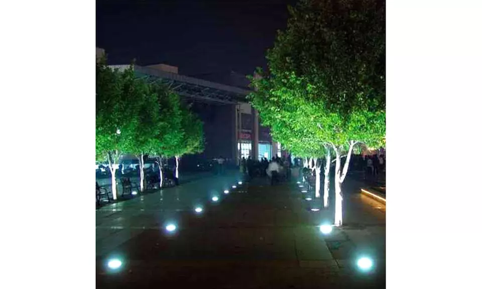 Runway solar 3 Led In-Ground Lights - Second Medium