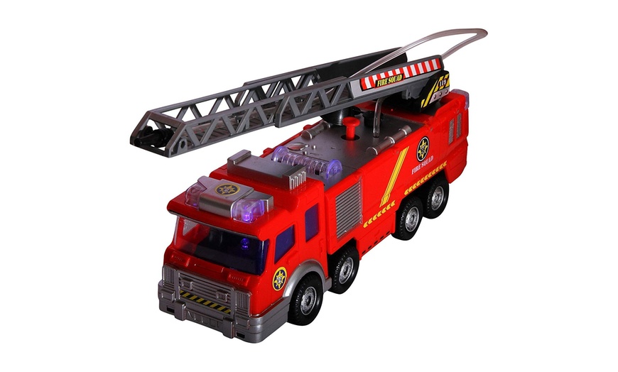 fire engine toy with water