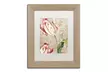 Color Bakery 'Tulips' Matted Birch Framed Art - Second Medium