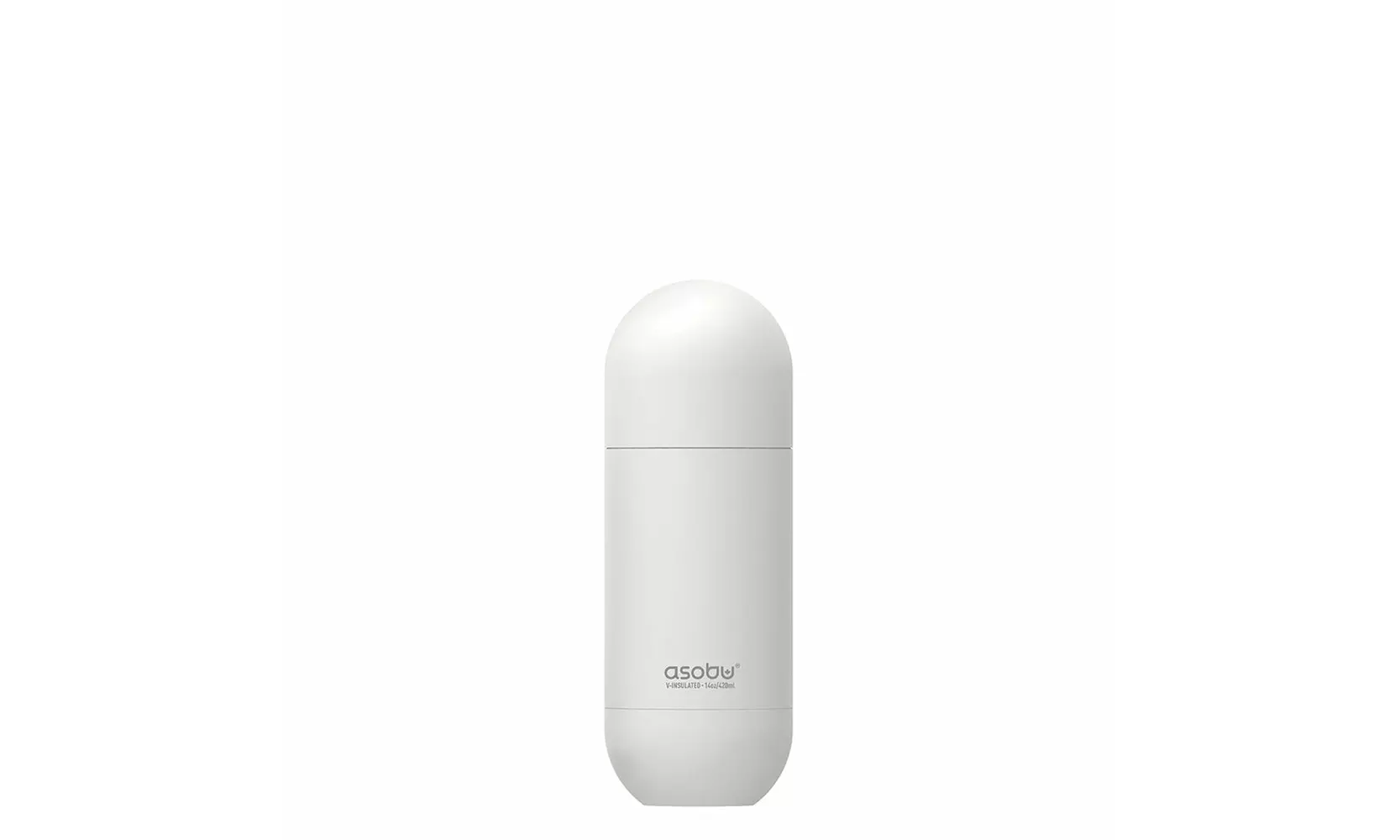 Asobu Orb Stainless Steel Double Wall Insulated Travel Water Bottle