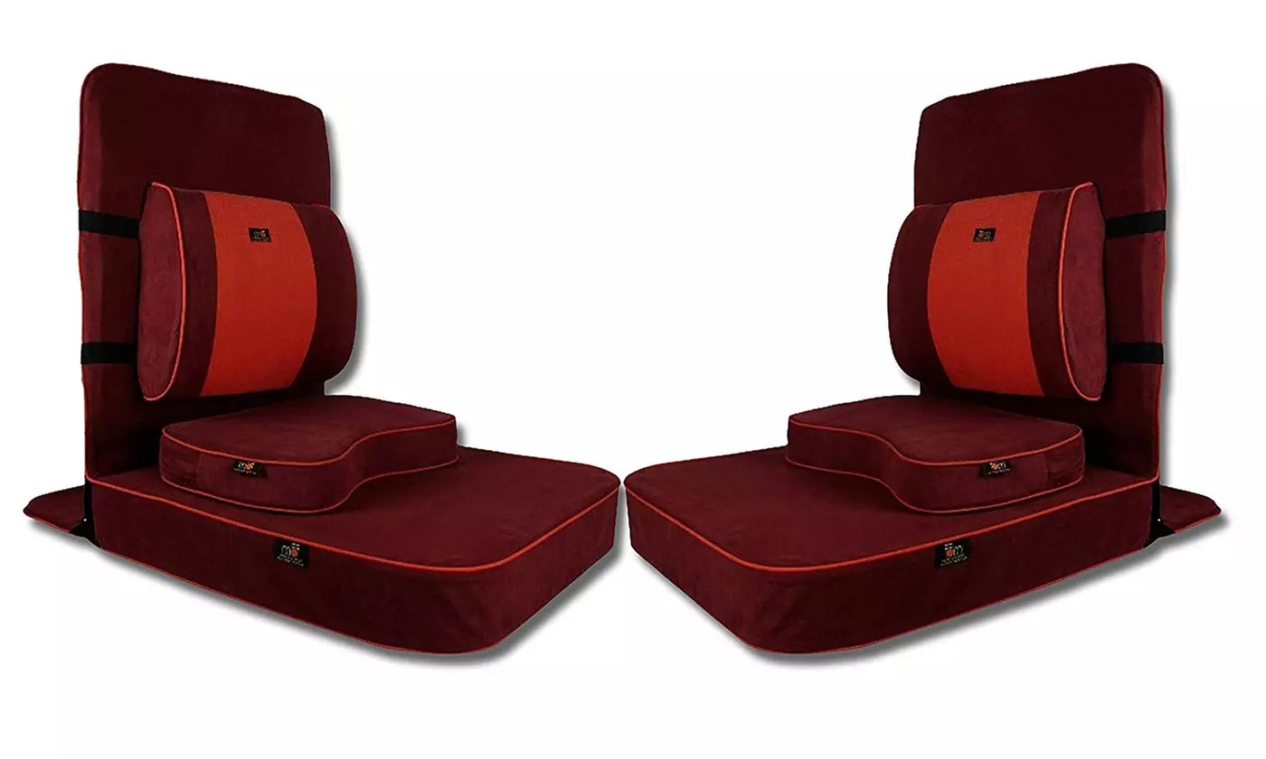 Extra Large Relaxing Buddha Meditation and Yoga Chair with Back Support - Primary Image