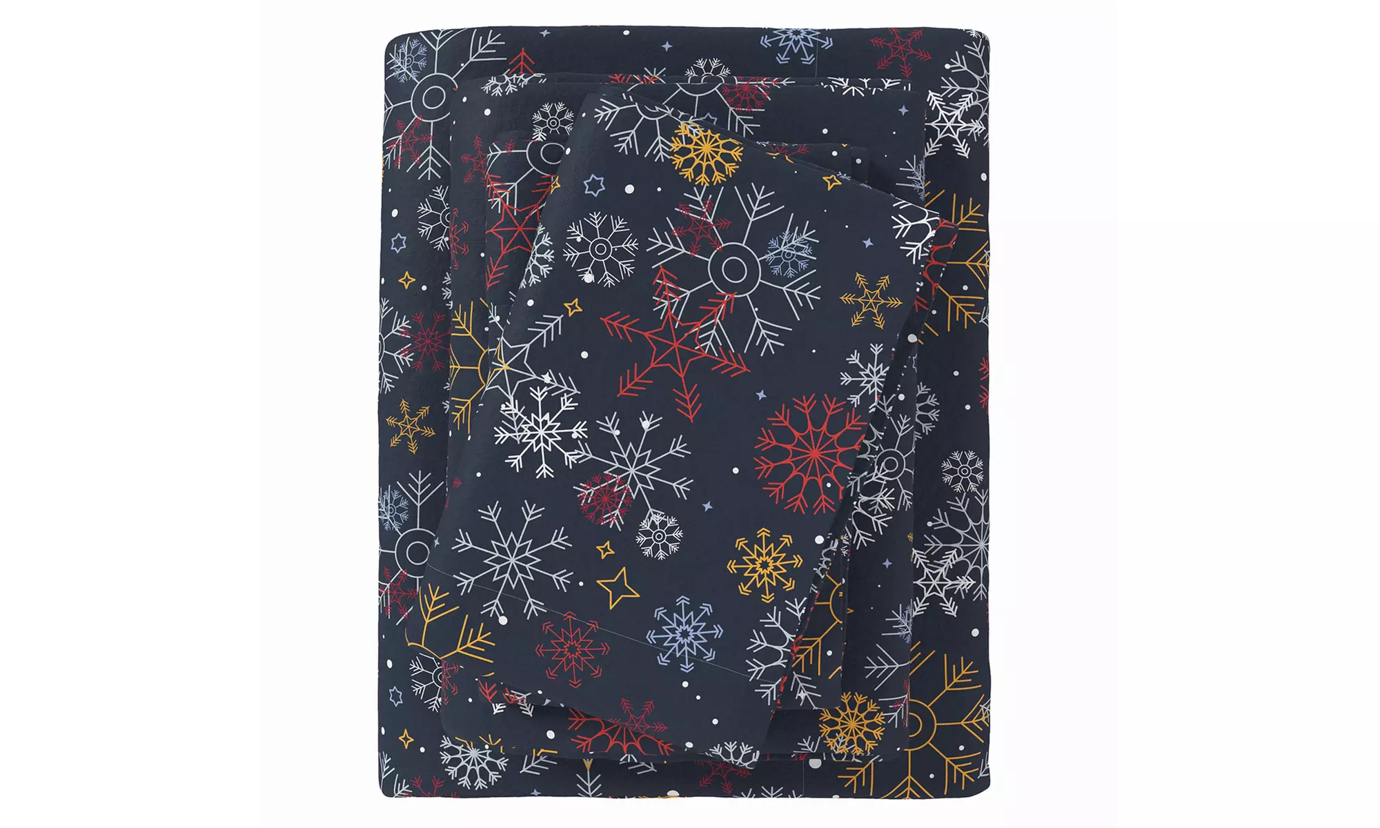 Turkish Cotton Winter-Theme Flannel Sheets Set
