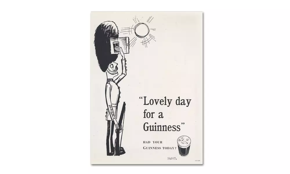 Guinness Brewery 'Lovely Day For A Guinness I' Canvas Art - Primary Image