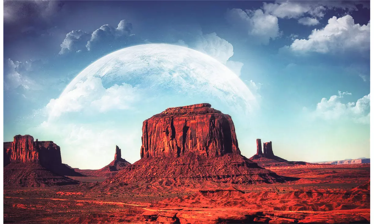 500 Piece Jigsaw Puzzle For Adult & Kid -  View Of Monument Valley Tribal Park - Primary Image