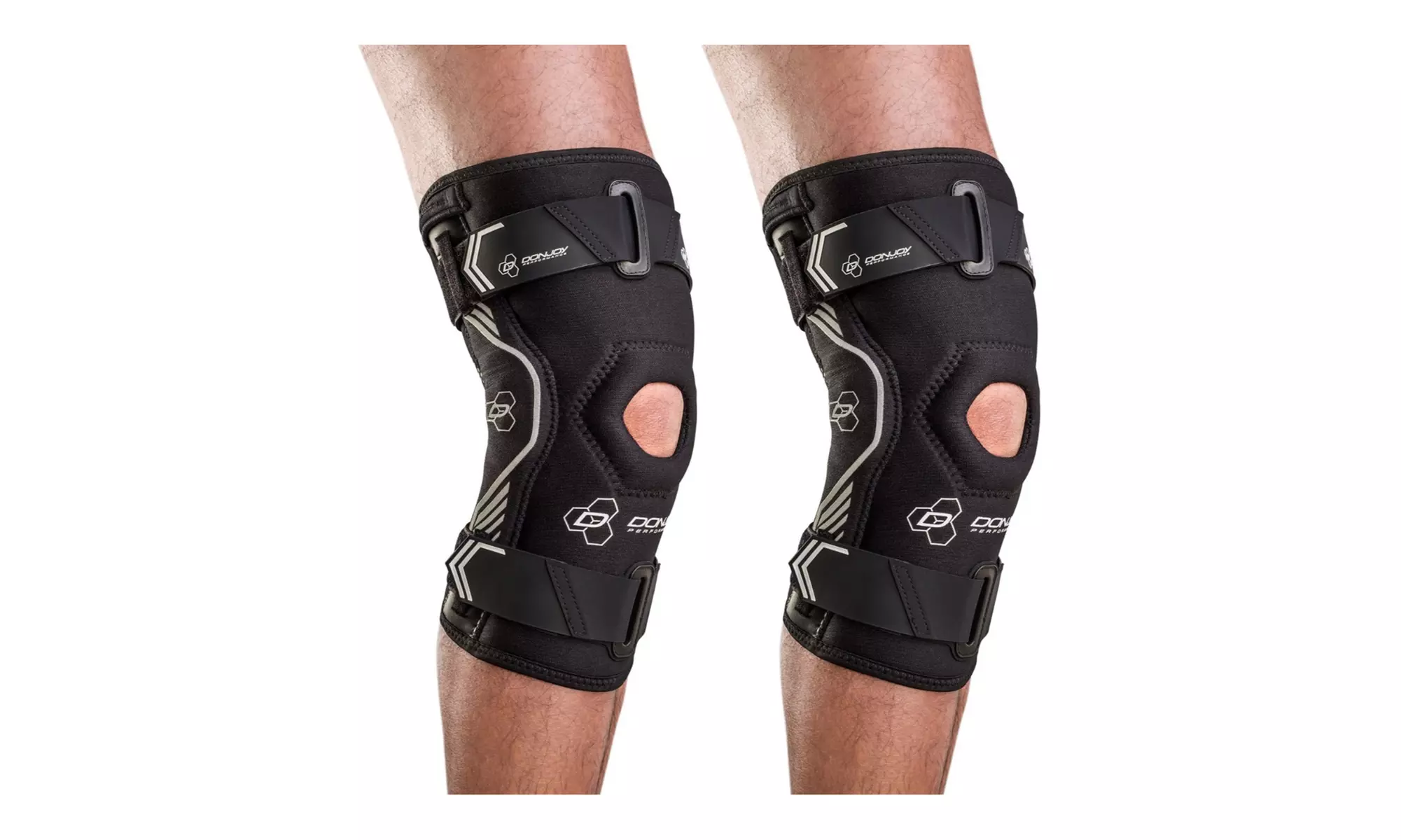 DonJoy Performance Bionic Drytex Knee Sleeve (Large, Black, 2-Pack) - Primary Image