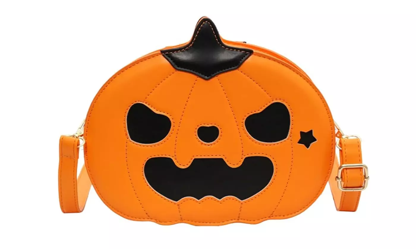 PU Leather Novelty Halloween Crossbody Purse
