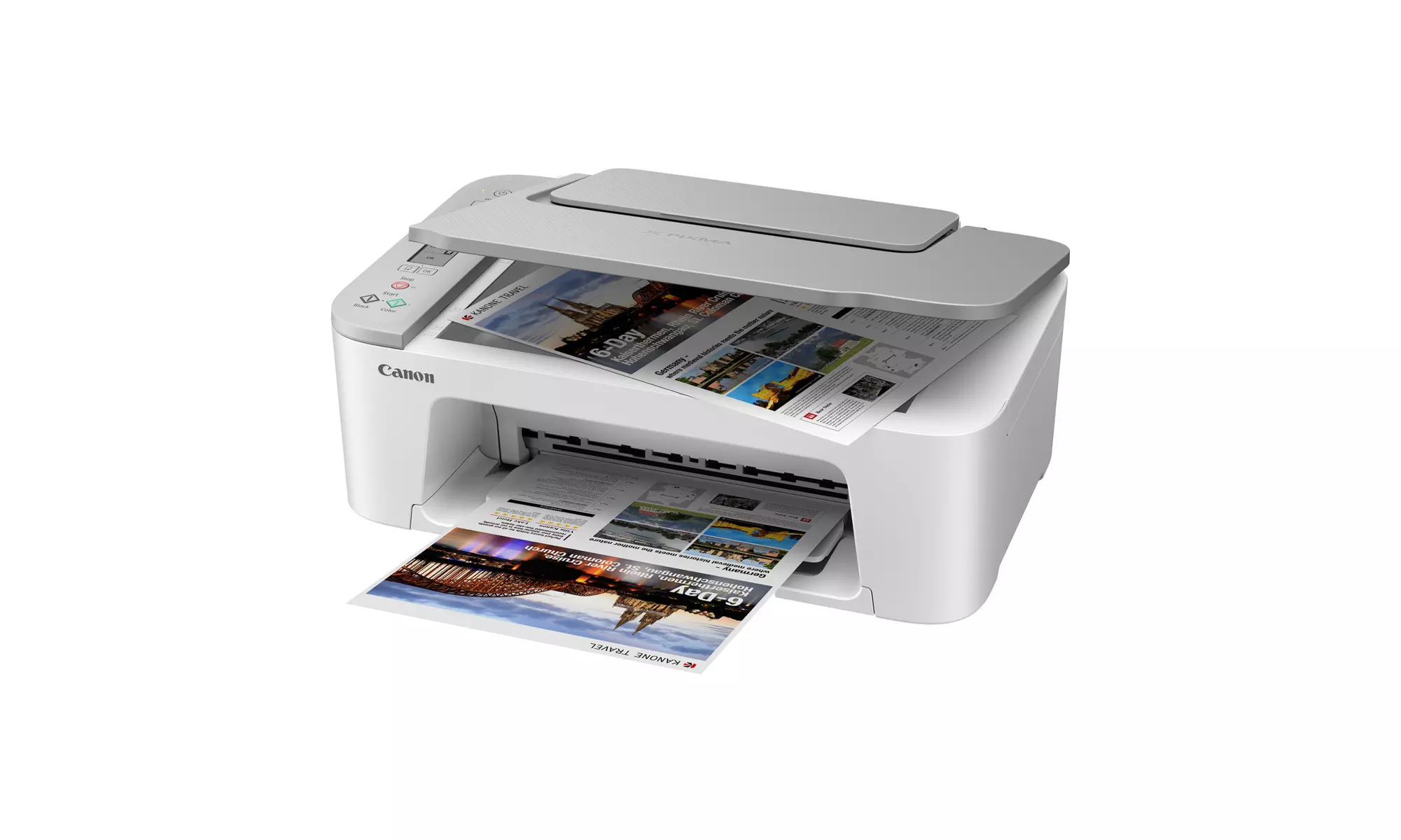 Canon PIXMA TS3520 Wireless All-in-One Printer (White) - Second Medium