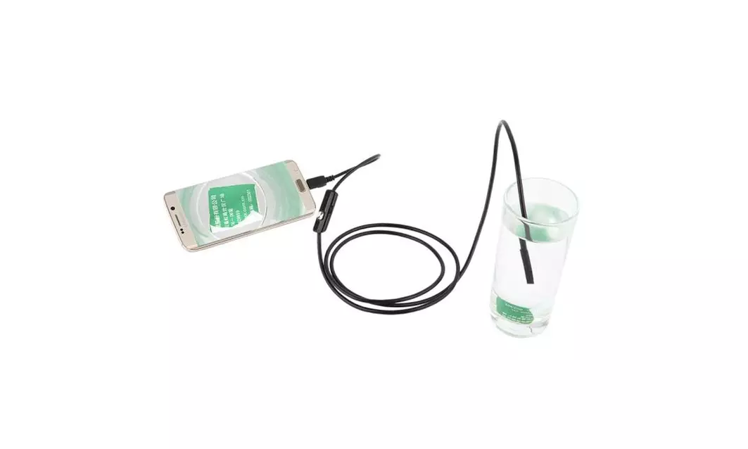 Endoscope Waterproof Borescope Inspection Camera 6 LED - Primary Image