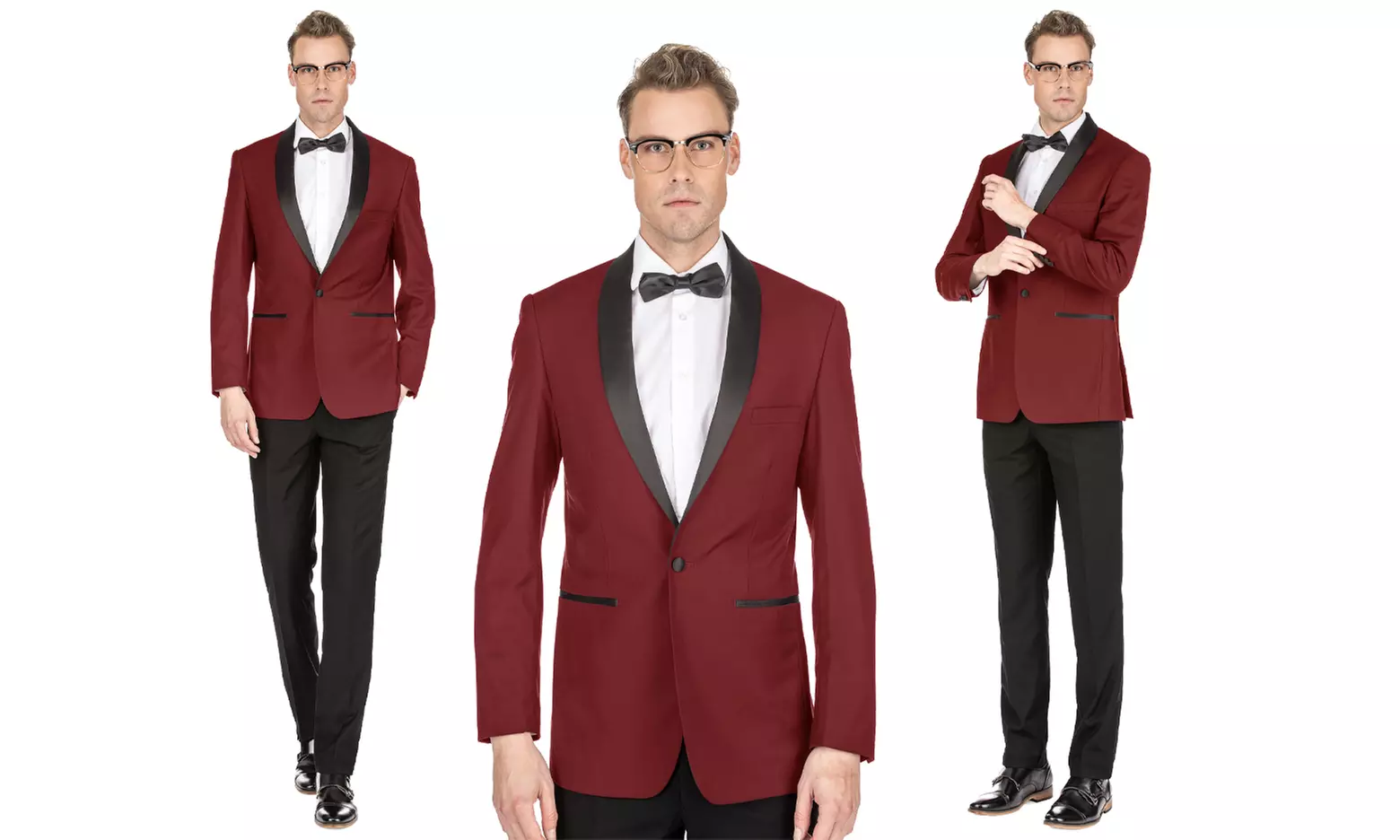 Men's Premium Slim Fit Shawl Lapel Tuxedos