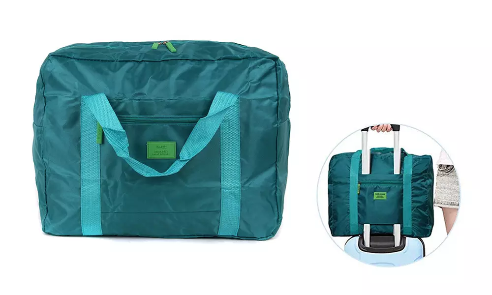 Lightweight Waterproof Travel Luggage Bag Carry-on Tote in Trolley Handle - Primary Image