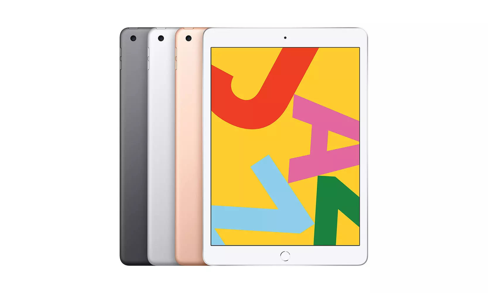 New Apple iPad (10.2", WiFi, 32GB - 128GB) - (Latest Model, 8th Generation)