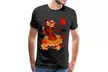 Thanksgiving Turkey Men's Premium T-Shirt - Second Medium