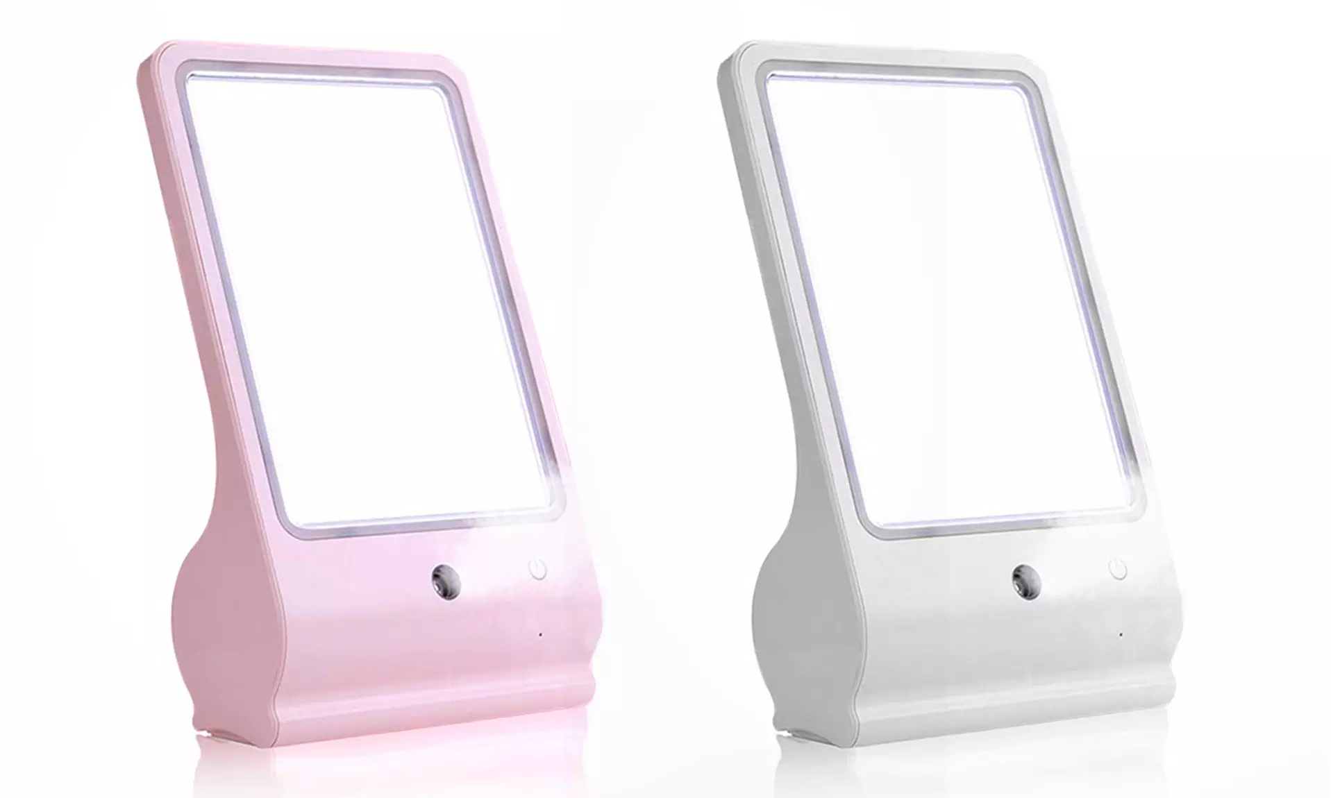 Cosmetic LED Lighted Vanity Mirror with Face Steamer - Primary Image