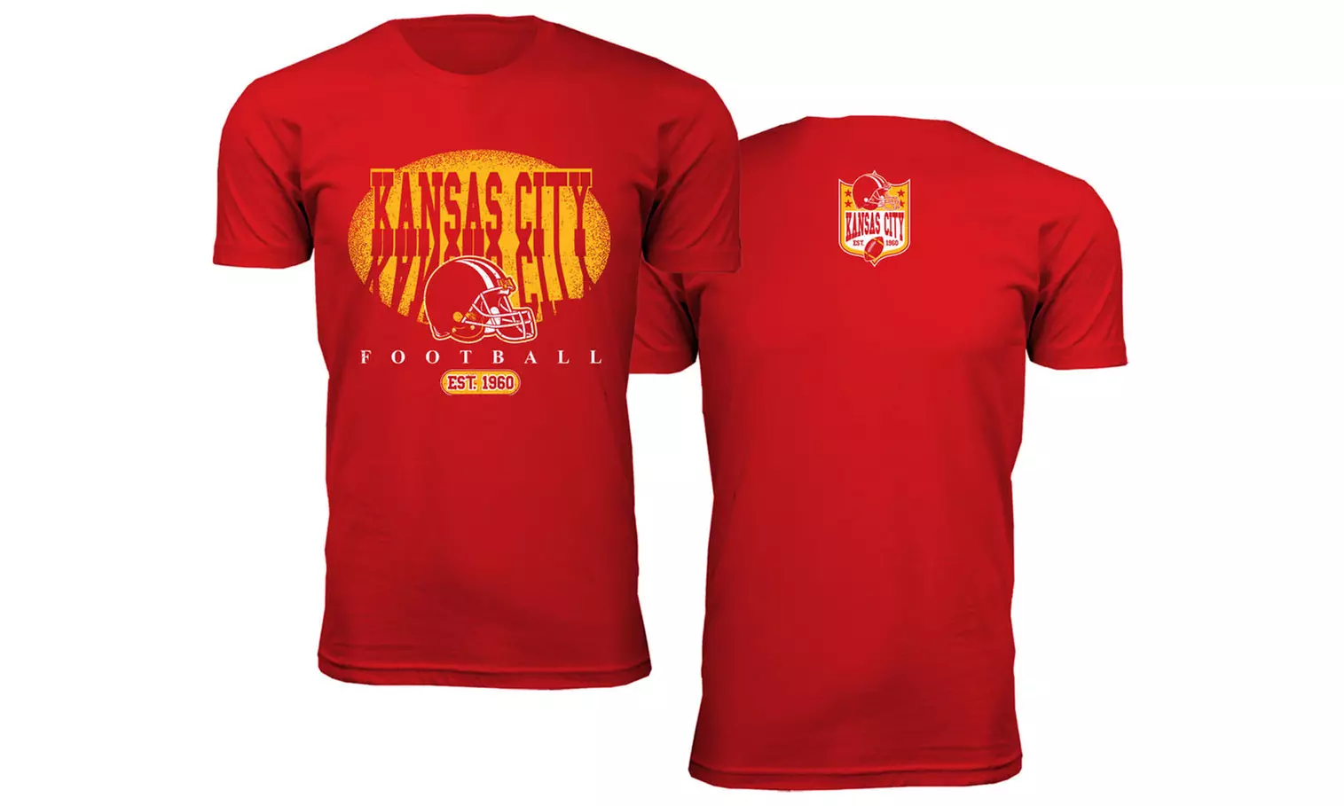 Men Football Shadow T-Shirt (M-3XL)