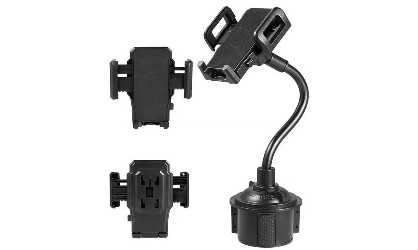 New Universal Car Mount Adjustable Gooseneck Cup Holder Cradle for Cell Phone  - Primary Image