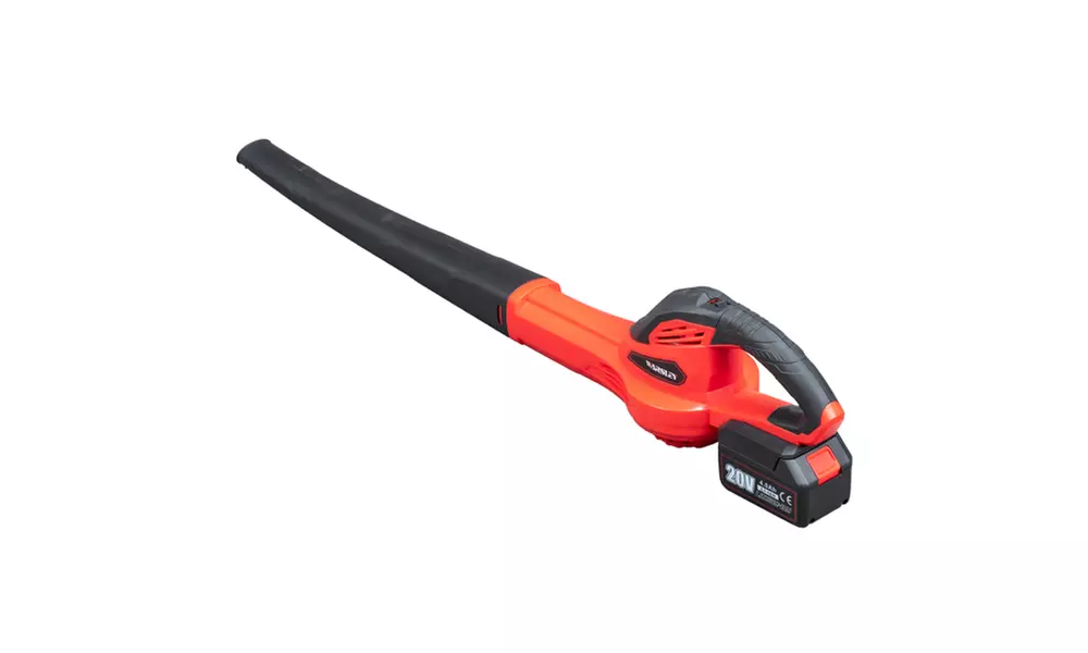 20.00V 4.00A Handheld Wireless Lithium Leaf Blower Black Red - Second Medium