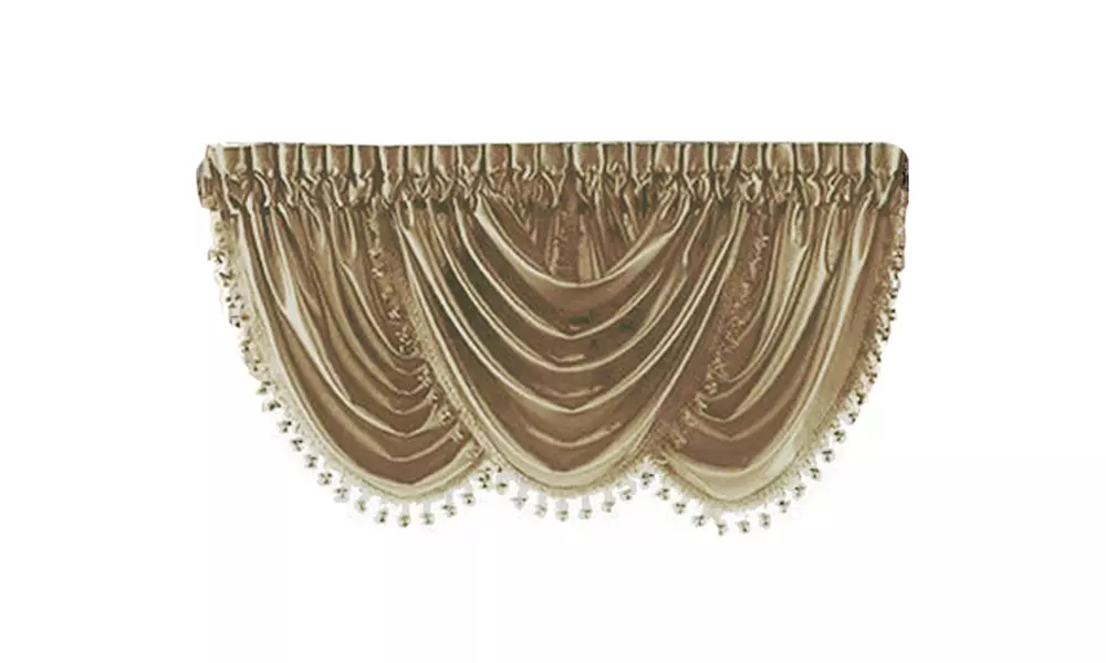 Moshells Home Decor Hyatt Waterfall Valance - Primary Image