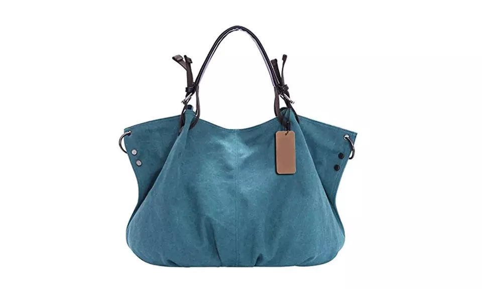 Journey collection canvas handbag in 8 colors - Primary Image