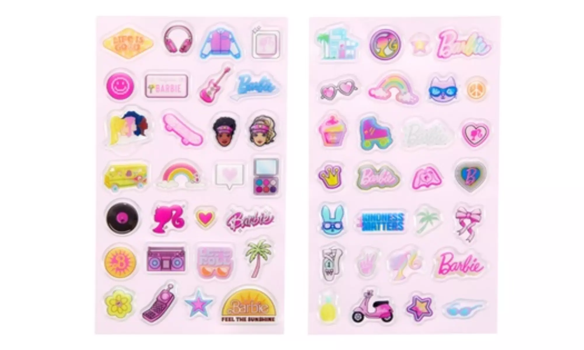 Barbie x Kodak Colorful & Decorative Barbie-Themed Sticker Sets for Barbie Photo