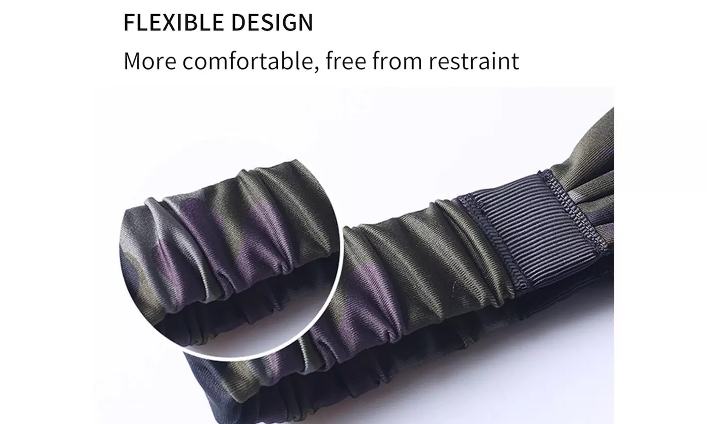 Unisex Yoga Sport Athletic Headband for Running Sports Elastic Wicking Sweatband