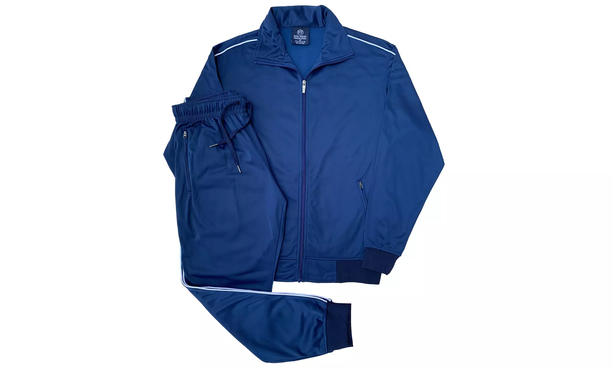 Men's 2-piece Full Jogging Tracksuit Track Jacket & Track pants Activewear Suit