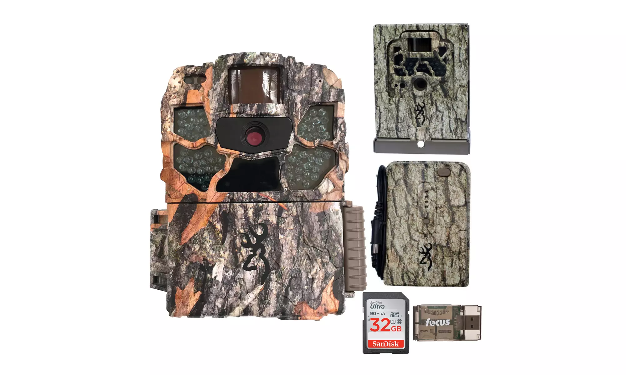 Browning Trail Cameras Strike Force Max HD Plus 20MP Trail Camera Bundle - Primary Image
