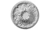 Ekena Millwork CM26TN 26 in.OD Architectural Tristan Ceiling Medallion