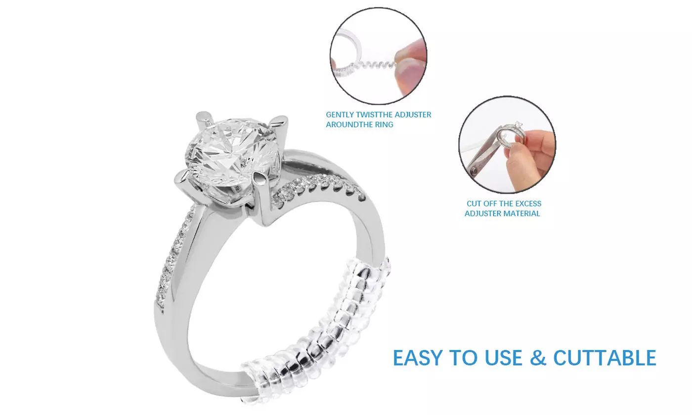 Ring Size Adjuster for Loose Rings(15-Pack)