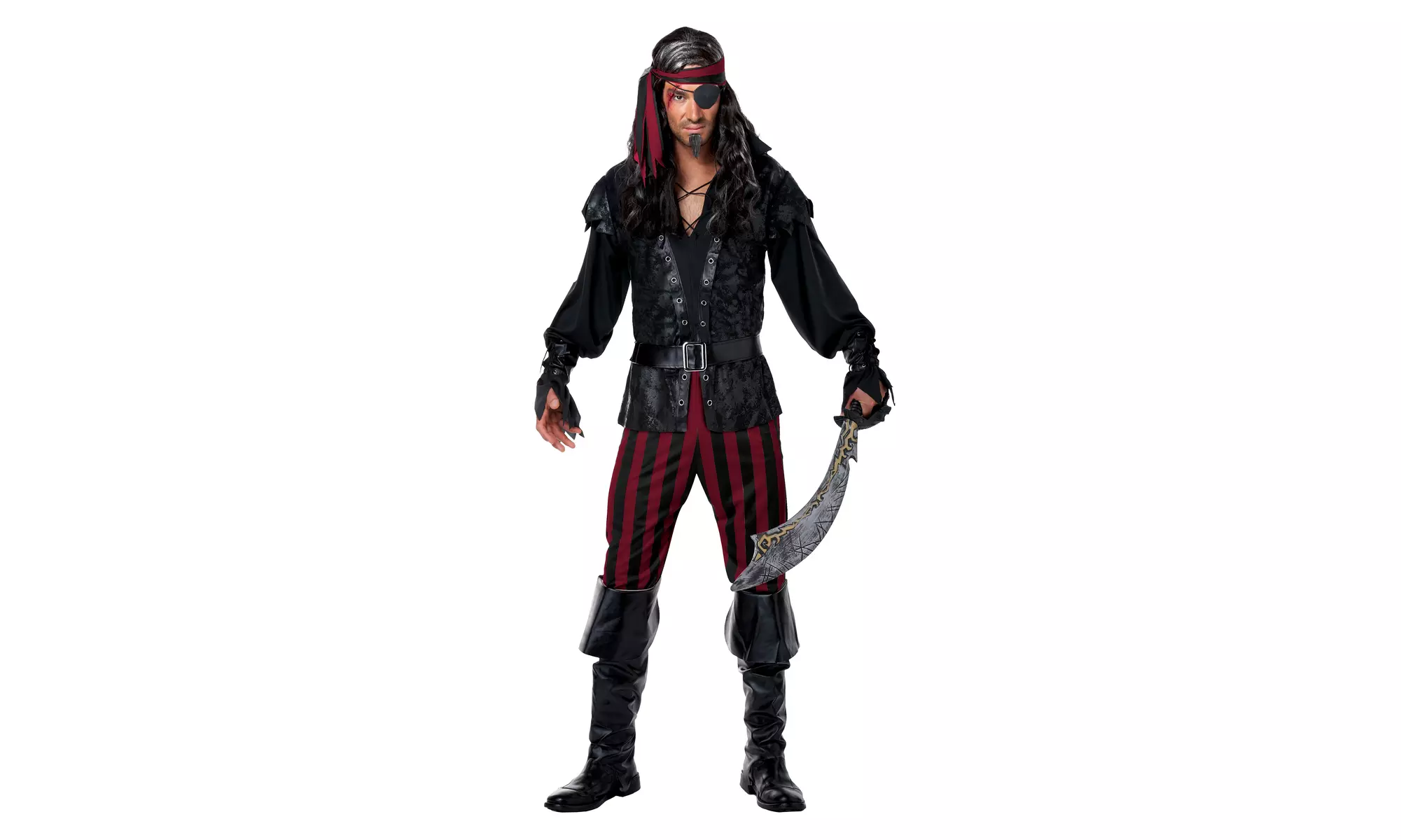 California Costumes Men's Ruthless Rogue Pirate Buccaneer Swashbuckler, Large - Primary Image