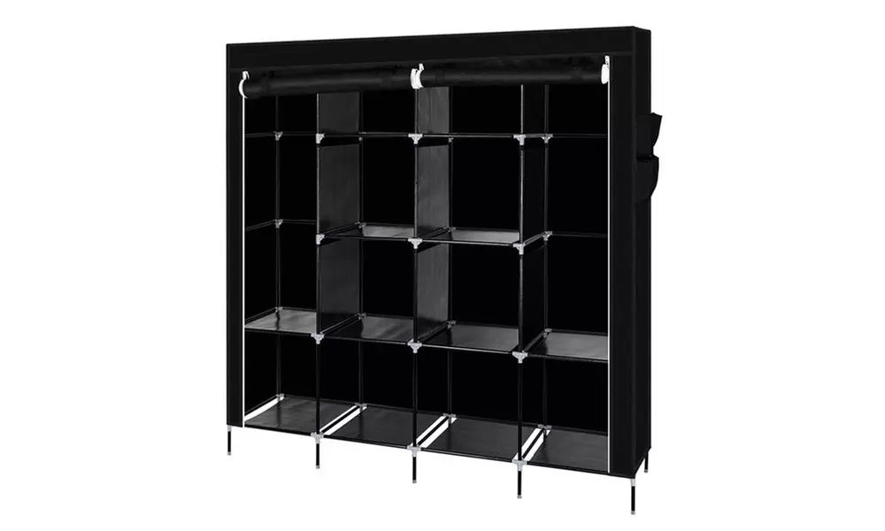 67" Clothes Closet Portable Wardrobe Clothes Storage Rack  - Primary Image
