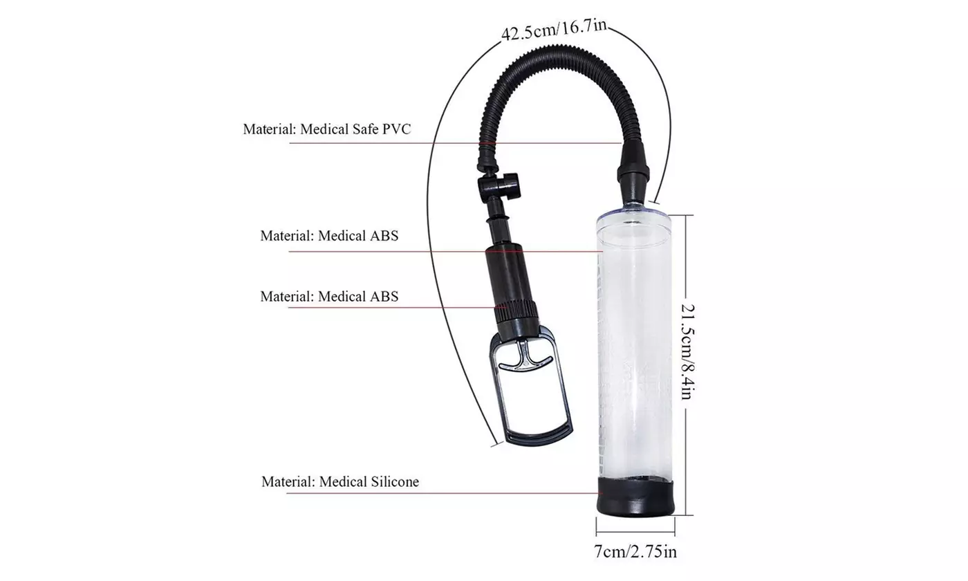 Performance Penis Pump Manual Vacuum Penis Enhancer