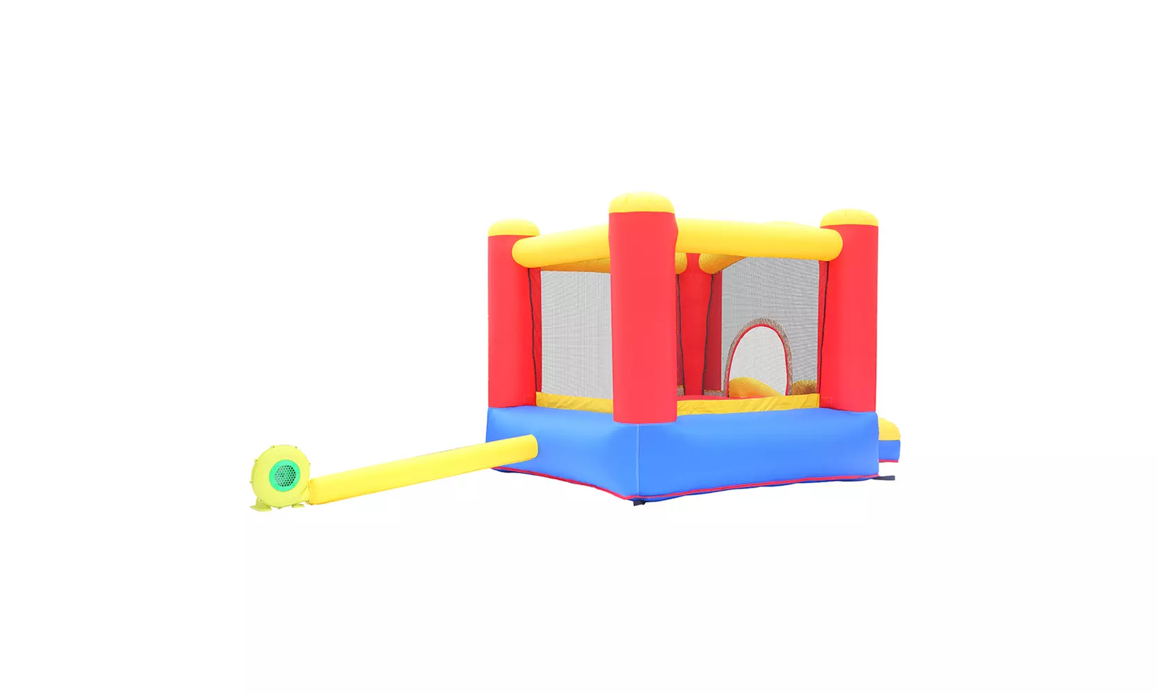 Inflatable Bounce House Kids Small Jumper Bouncer Castle with Air Blower - Second Medium