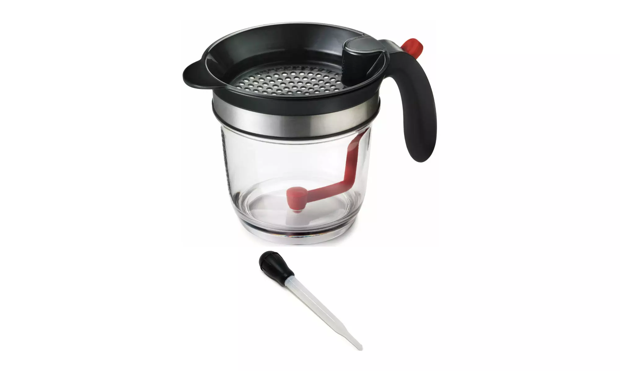 Cuisipro Fat Separator (Black) with Norpro Plastic Nylon Baster - Primary Image