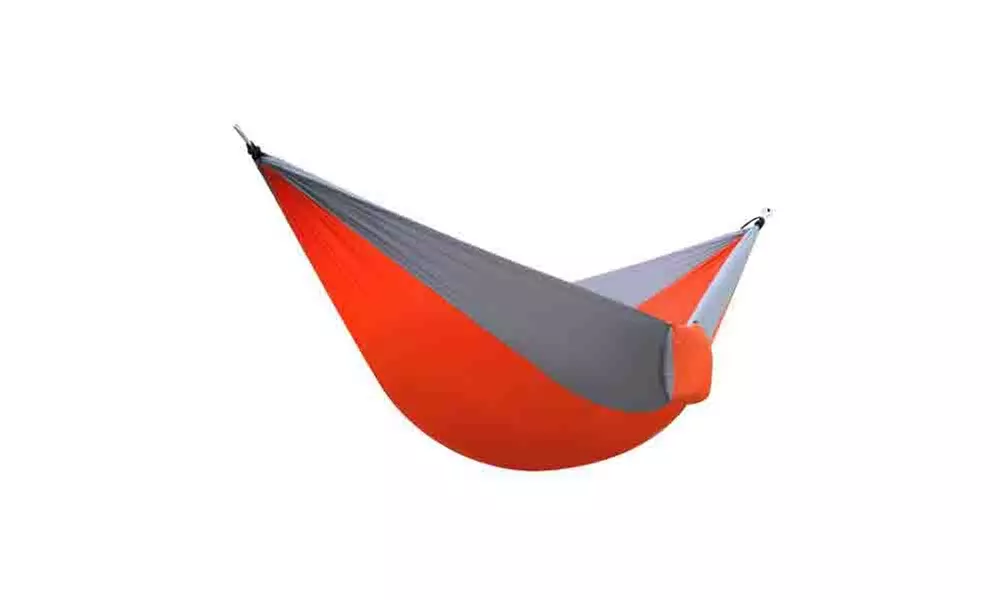 Nylon Parachute Fabric Double Hammock  - Primary Image