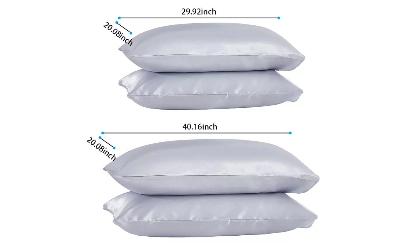 Soft Satin Silk Pillowcase Pillow Cover for Hair and Skin