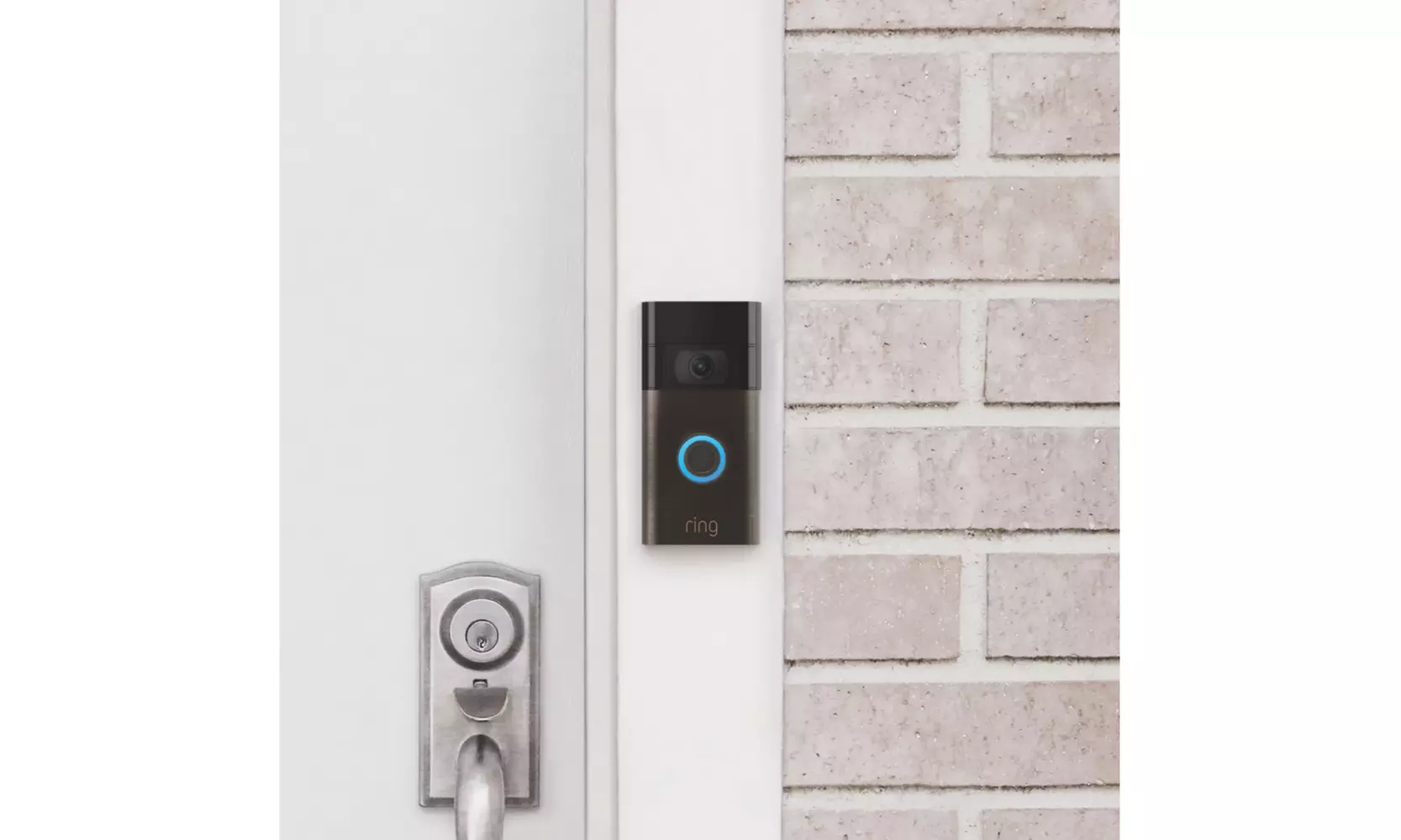 Ring Video Doorbell (2020 Release) Wi-Fi 1080p HD Camera - Grade A Refurbished - Second Medium