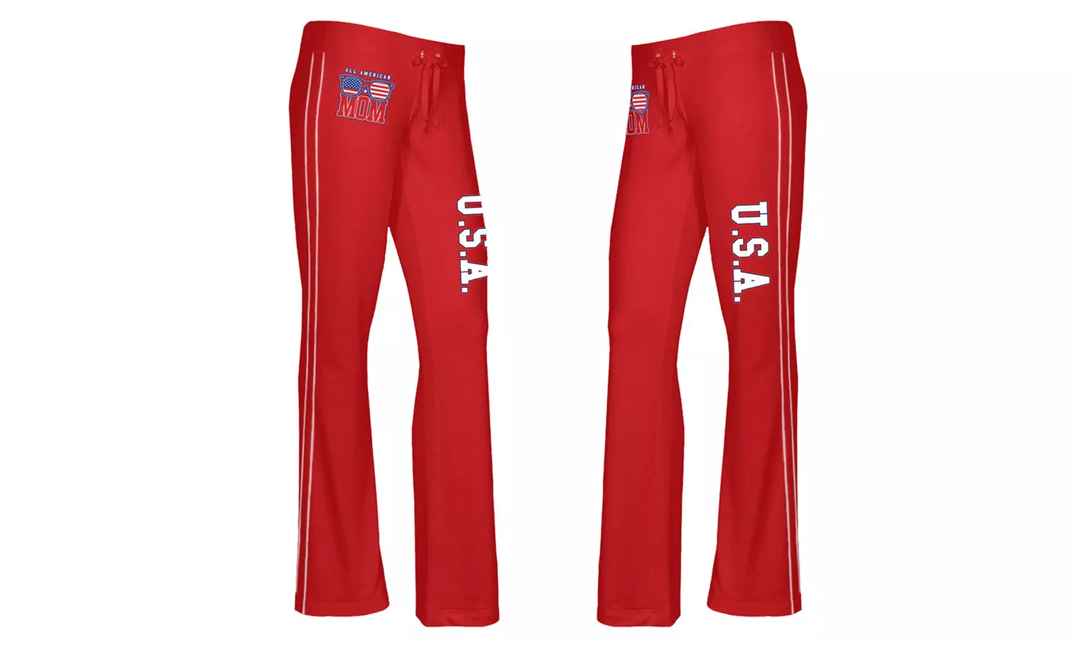 Women's American Flag USA Lounge Pants - Made in USA (S-XL)