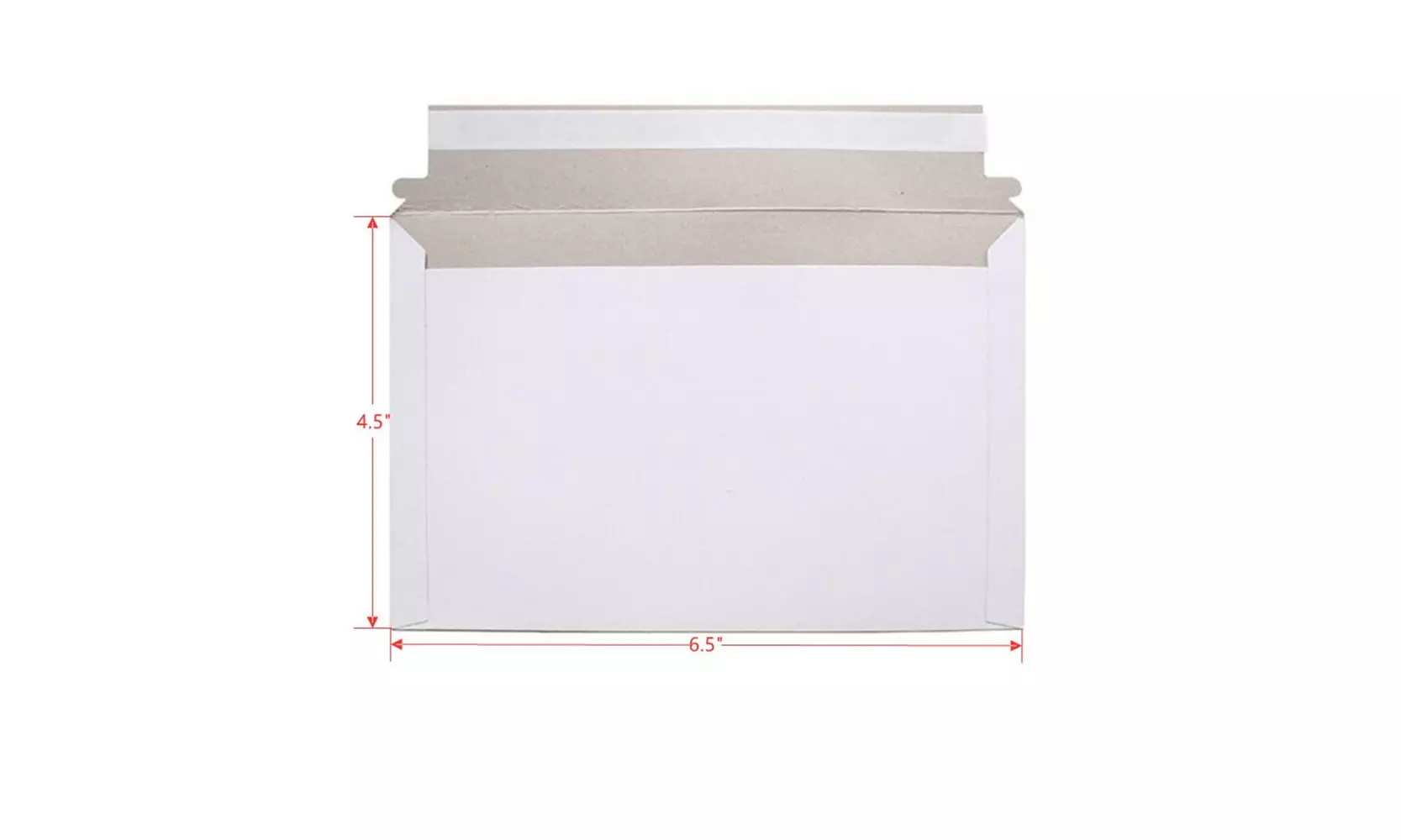Paper Envelope Bag, White - Primary Image