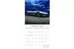 The Gifted Stationery 2020 Wall Calendar - Corvettes, 12" Monthly View - Second Medium