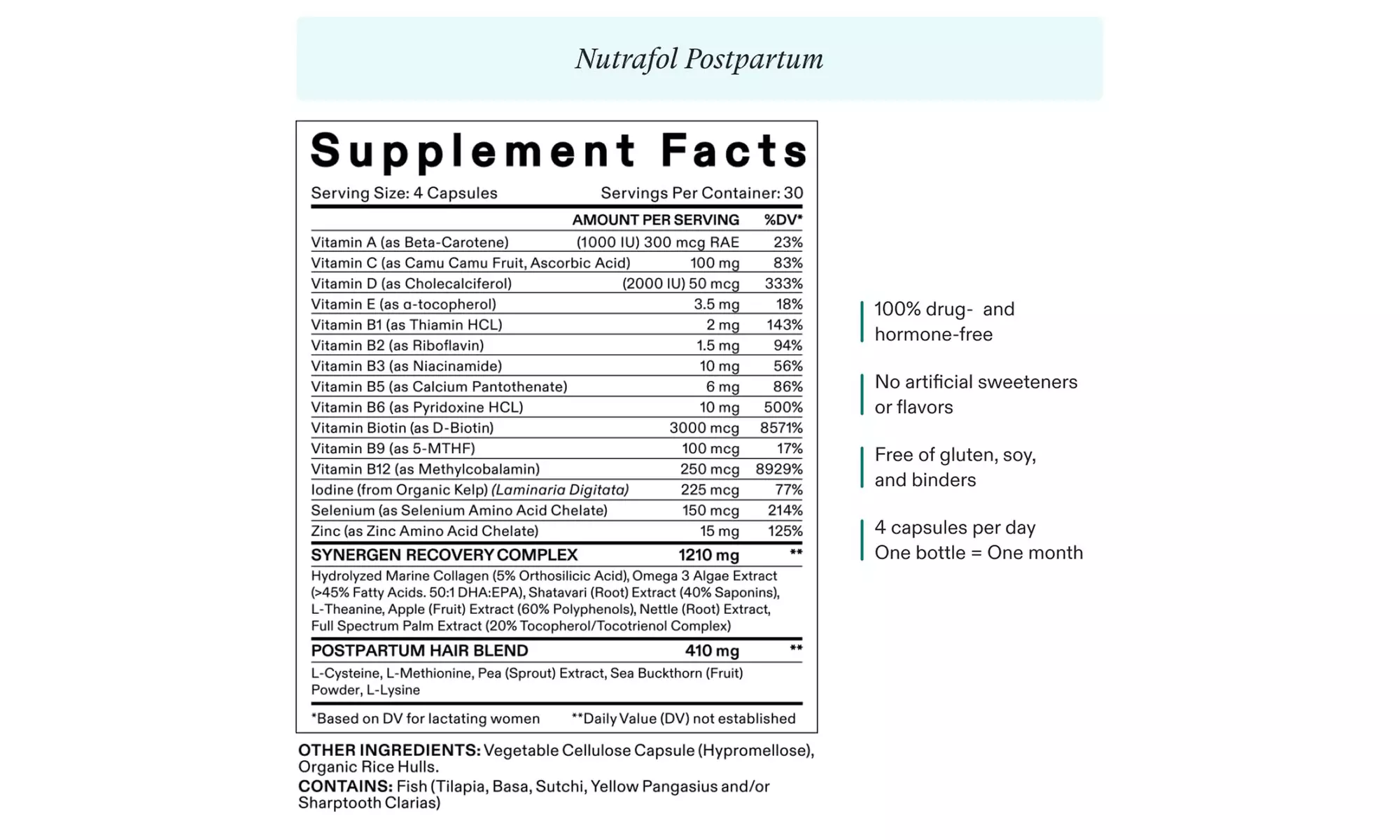Nutrafol Hair Growth Supplements 