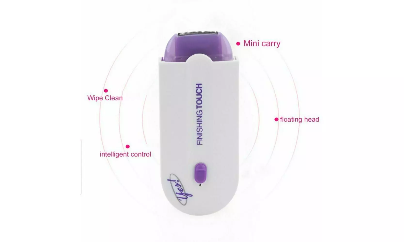 Yes Finishing Touch Laser Hair Remover Instant Pain Free Removal with Tiny Blade - Second Medium