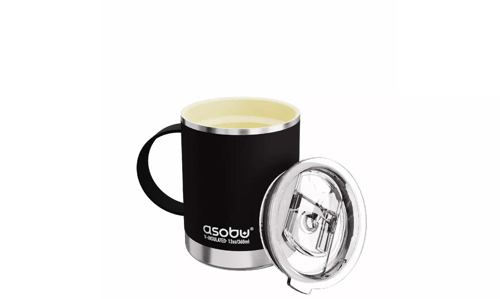 Asobu Ultimate Stainless Steel Ceramic Inner Coating Insulated Coffee Mug