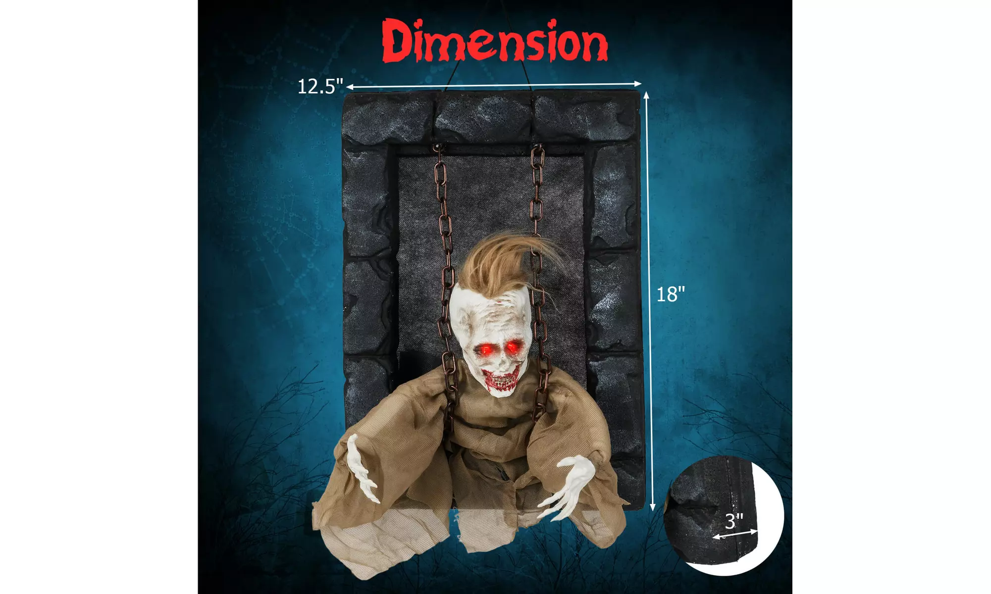 Animated Halloween Decorations: Bring Your Yard to Life by Costway