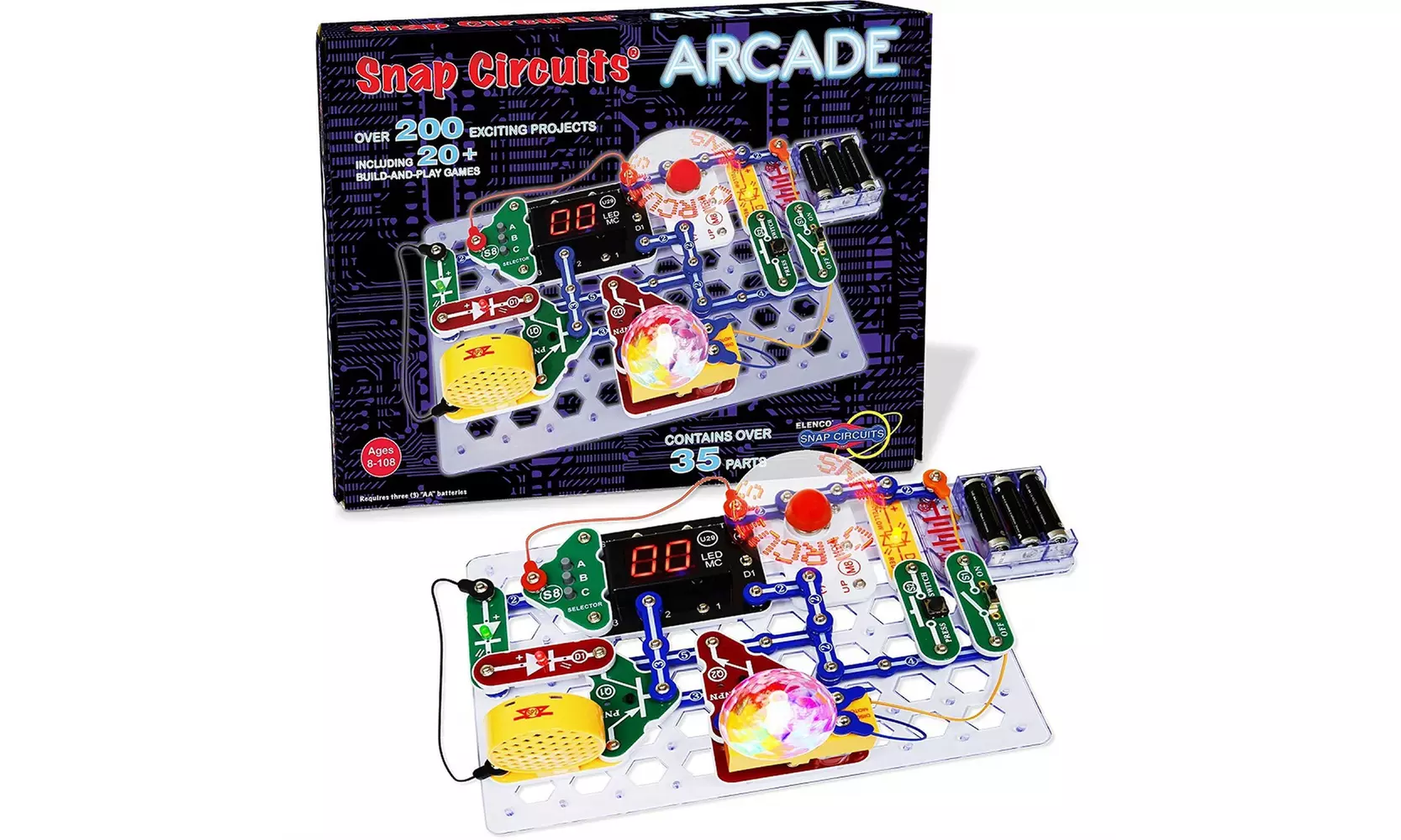 Snap Circuits Arcade Electronics Exploration Kit Over 200 STEM Projects - Primary Image