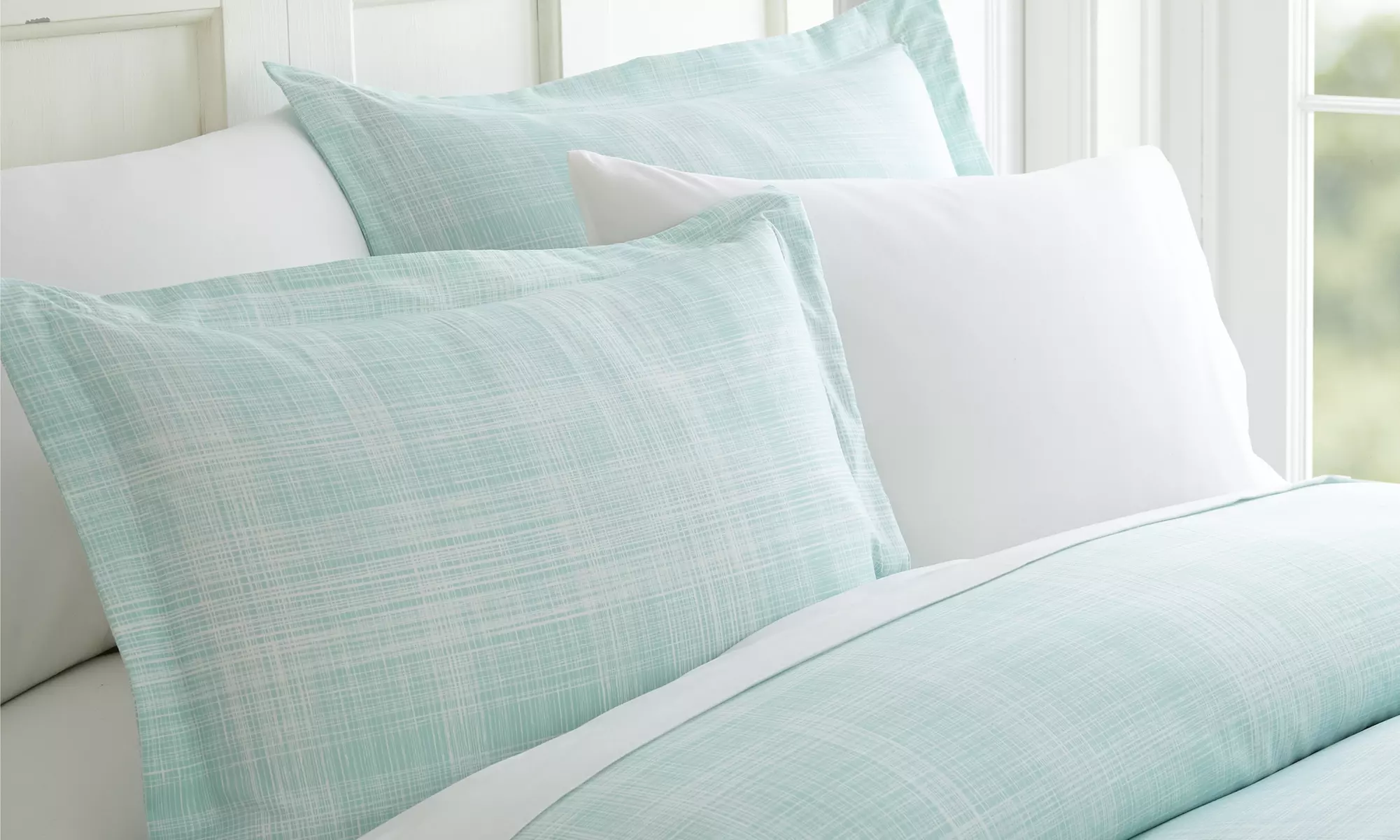 Merit Linens Premium 3 Piece Pattern Duvet Cover Set 
