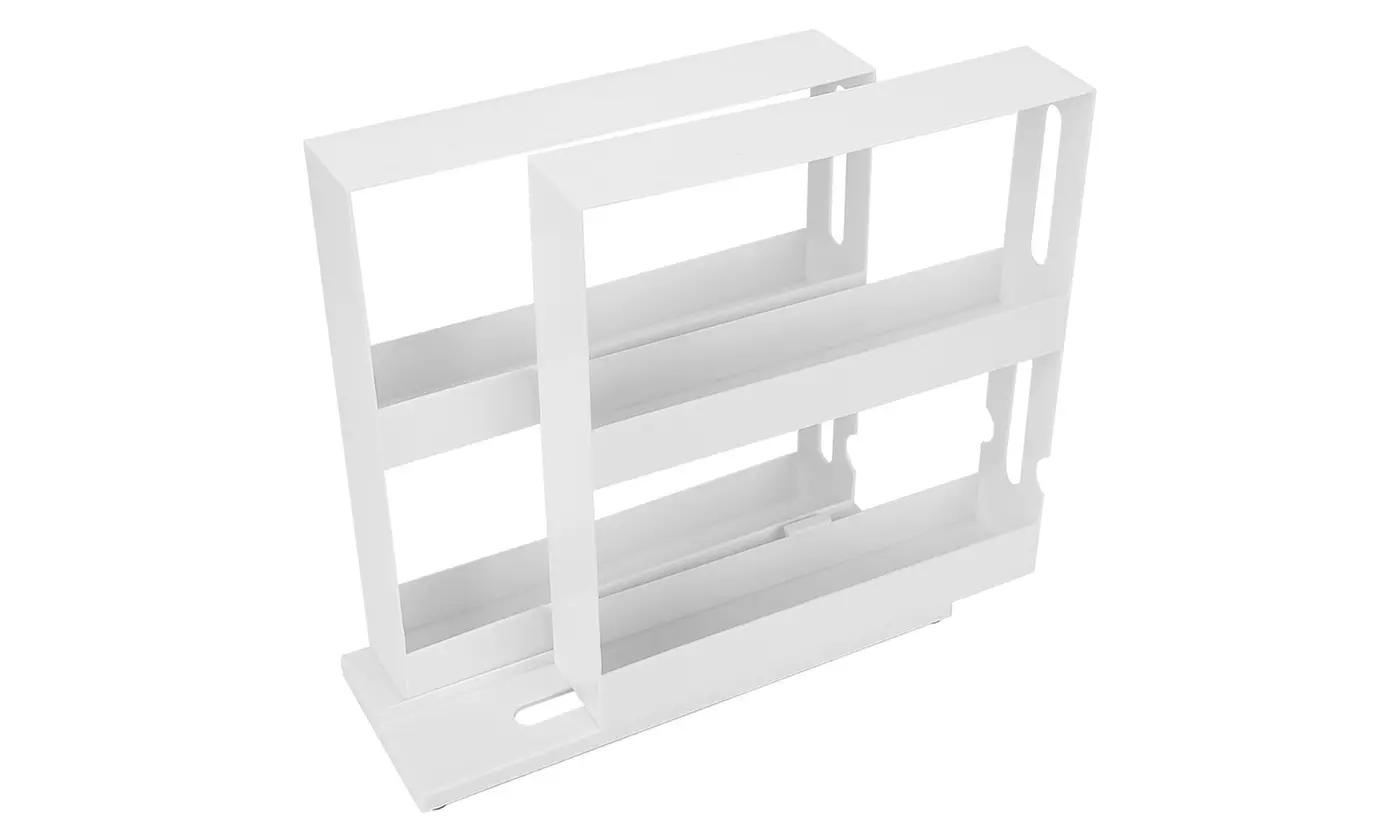 NewHome Swivel Cabinet Organizer Revolving Kitchen Rack Spice Organizer