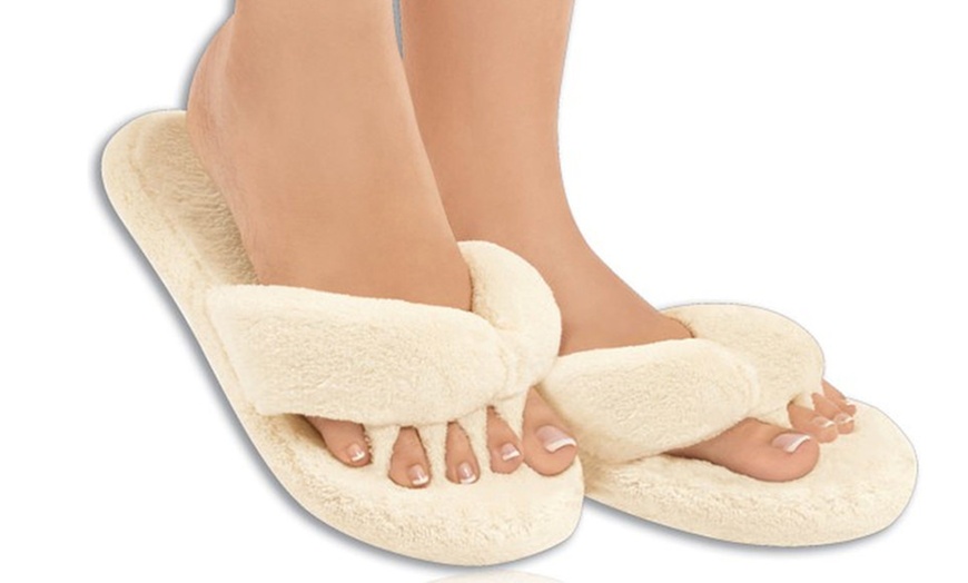 slippers with thick memory foam