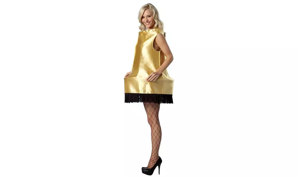 Christmas Lamp Dress for Women - Second Medium