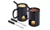 Set of 2 Ceramic Mugs Fondue Forks Set Dining Kitchenware